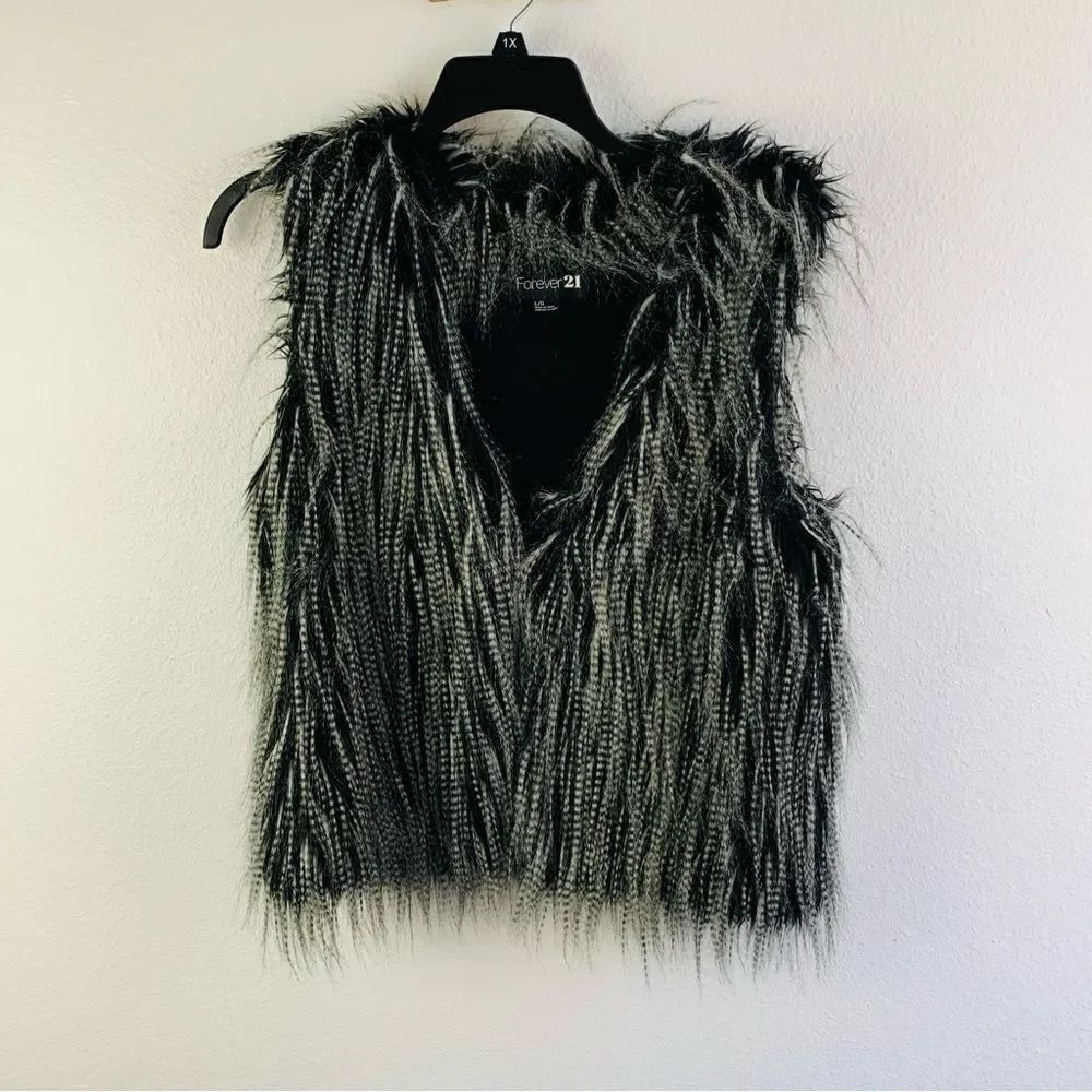 Forever 21 Faux Fur Vest